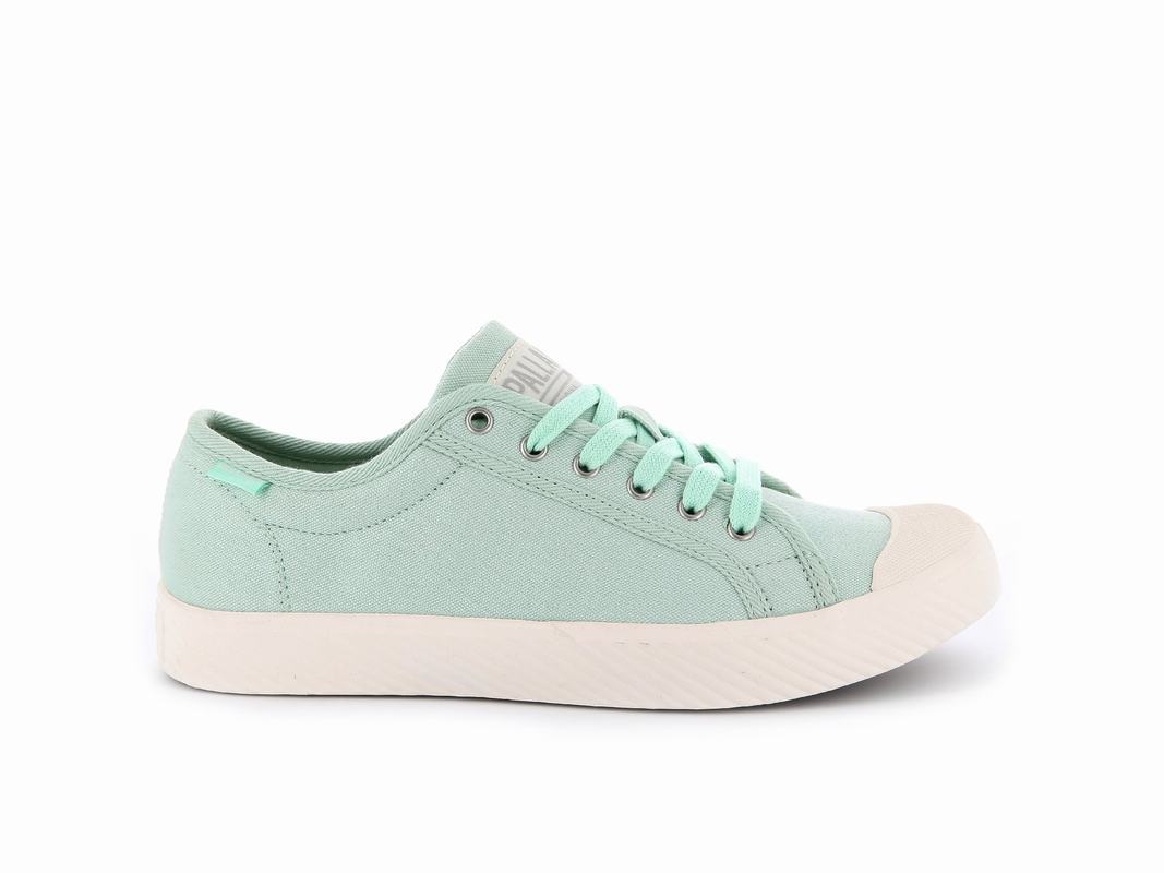 Palladium Pallaphoenix Og Canvas Mens Low Top Sneakers Light Green Australia [TBHIFD-928]